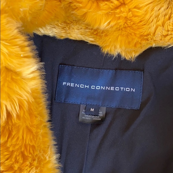 French connection Faux-fur coat - Picture 6 of 6